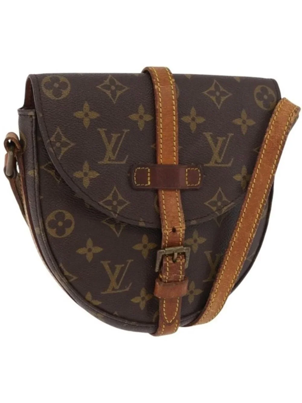 Authentic LOUIS VUITTON Monogram Chantilly PM Shoulder Bag M51234 LV